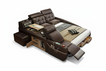 Monica Multifunctional Smart Bed | Futuristic Furniture